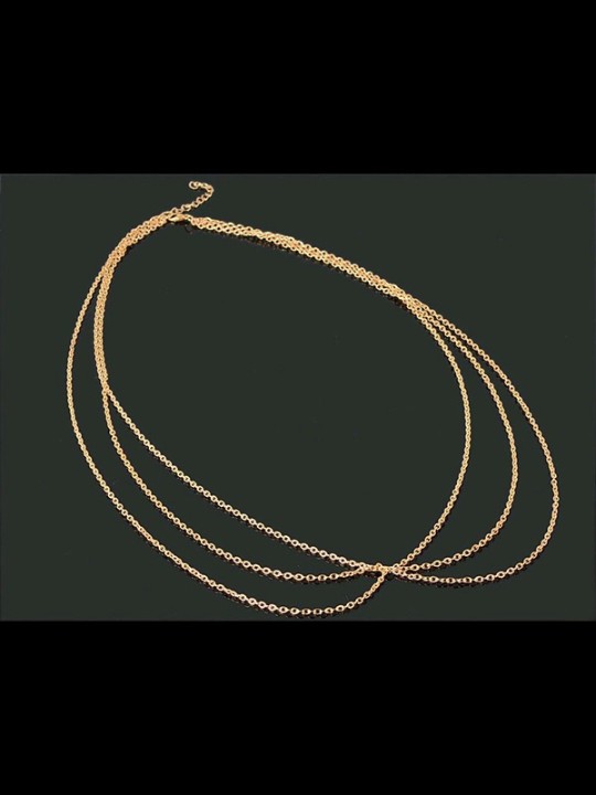 Tyylikäs seksikäs rantabikinivaljaat vatsa vyötärö Charm kultainen vartaloketju uusi koru uusi kaulakoru ja riipus