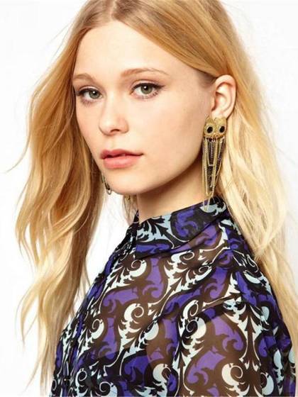 New Women's Vintage Owl and Chains Tassels Earrings Fashion Special Earrings  for Wedding party