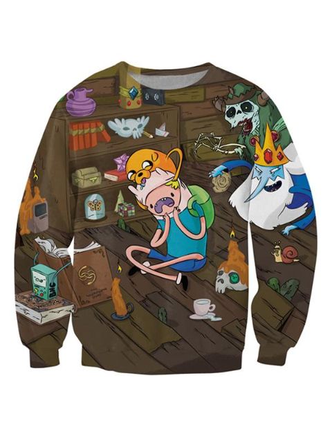 Nueva moda caliente de la venta Casual primavera y otoño 3D Print Cute dibujos animados sudaderas con capucha sudaderas con capucha sudaderas con capucha sudaderas con capucha