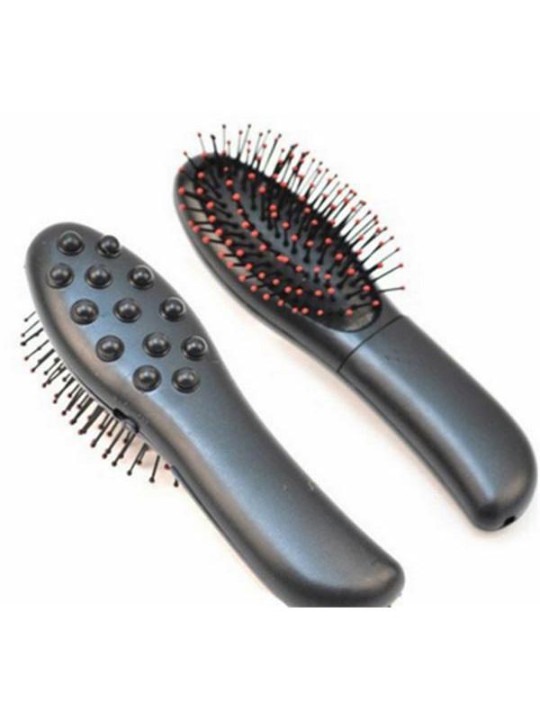 Cepillo de ventilación del pelo negro Cuidado del cabello Cepillo de pelo ancho del peine del masaje del cepillo del pelo Cepillo del saco hinchable del maquillaje