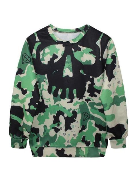 Sweats et sweats à capuche à manches longues et imprimés numériques pour femmes (rose)