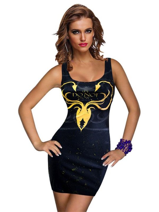 Celeb Inspireret Adventure Time BMO Digital Print Kjole Bodycon Clubwear Ball Party