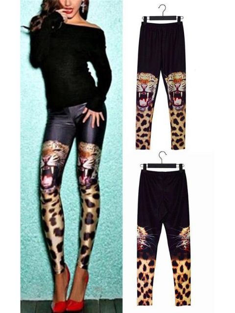 Damenmode Sexy Hot Girl Ärmelloses Digital Print Top T-Shirt