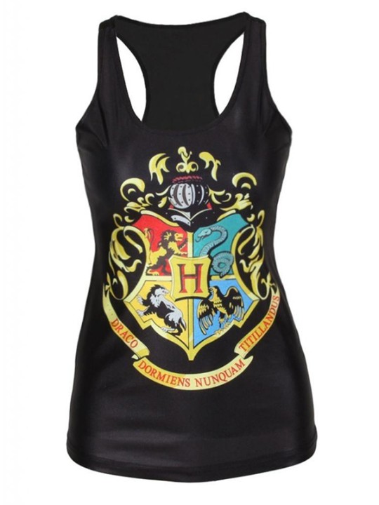 Qualitäts-Digital-Druck-Trägershirt Clubwear gotisches Punk-T-Shirt