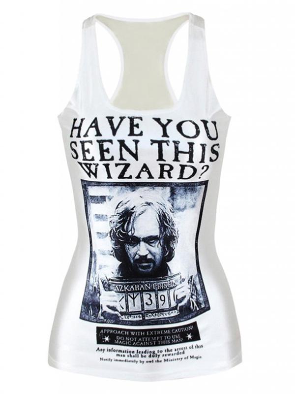 Qualitäts-Digital-Druck-Trägershirt Clubwear gotisches Punk-T-Shirt