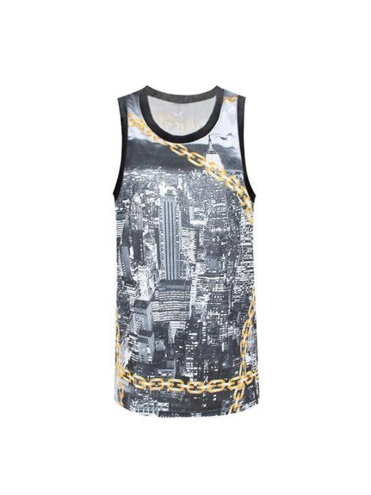 Basketball Jersey Tank Ärmelloses T-Shirt Tank Top Hipster Streetwear
