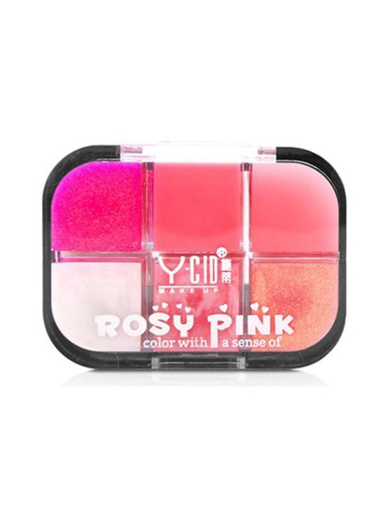 Crystal Shine Hidratante Lock Water Lip Congelado Brillo labial transparente