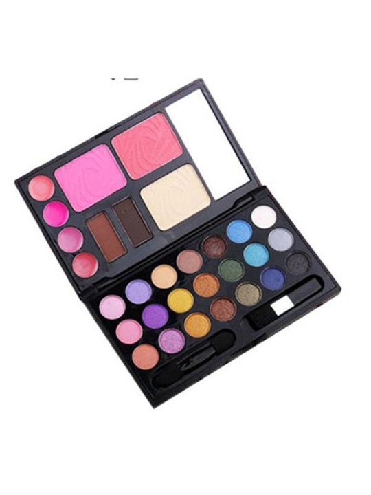 21 mynd Splashing Pearl Eyeshadow (Eye Shadow) Snyrtivörur Makeup Palette
