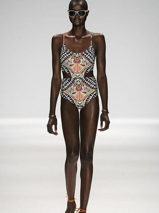 Mulheres Sexy Impressão Digital Swimwear Monokini Set Sexy Swimsuit Underwire Beachwear Monokini