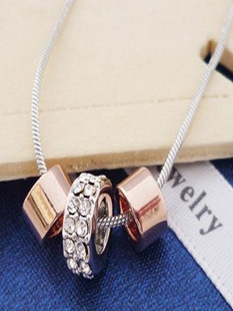 Tísku vintage Gemstone bling bling blaða lögun keðja Hengiskraut hálsmen choker aukabúnaður