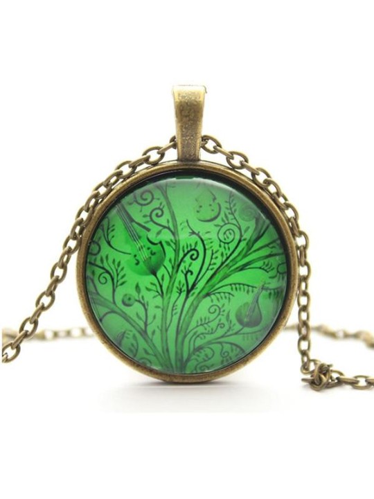 Lucy Dam Mode MulticolorJewelry Clover Windmill Crystal Necklace Chain Gift