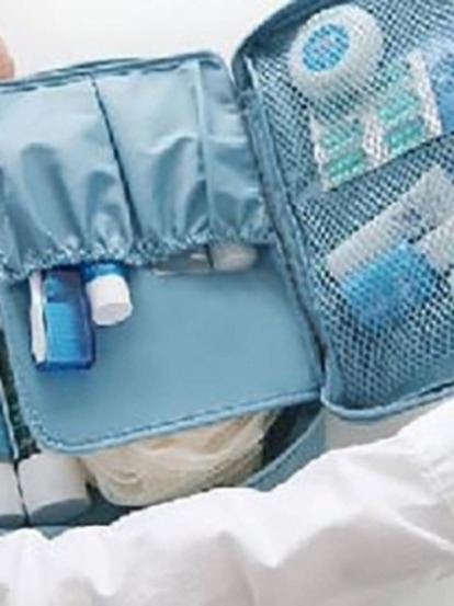 monopolresor med stor kapacitet tvättpåse kosmetisk väska multifunktionell resväska