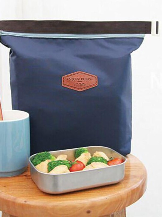 Nýr hádegismatskassi Handtösku Nylon einangrun hádegismatpoki