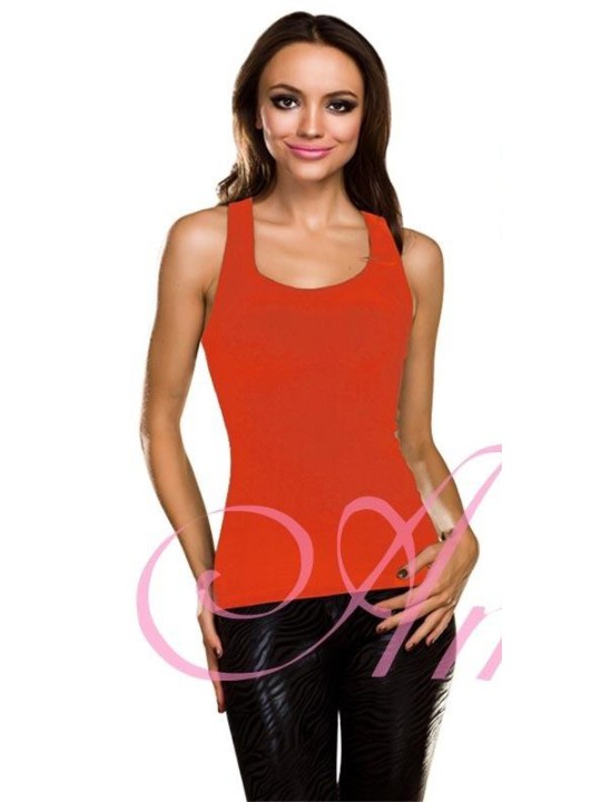 Mujeres FashionLight Grey Women Nuevo Crochet Eyelet Lace Back Cami Chaleco