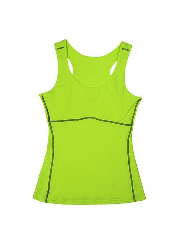 Las mujeres Fashion Sport Shapewear Cami firme Control Slim Sports Top para Yoga / Correr / Deporte