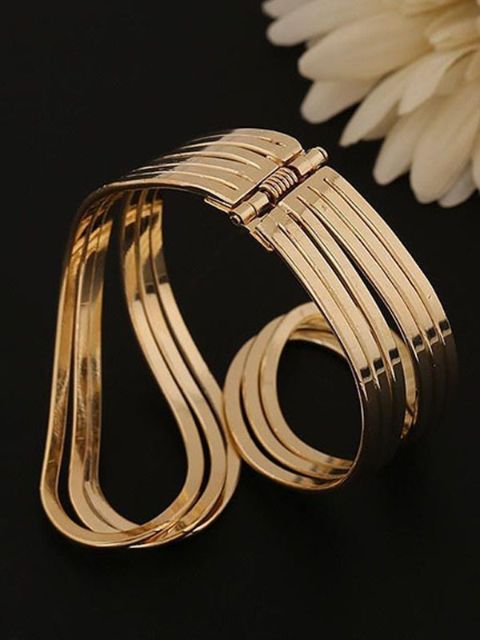 New Exaggerating Jewelry Punk Style Hammered Bunch Women Men Cuff Bracelet Bangle
