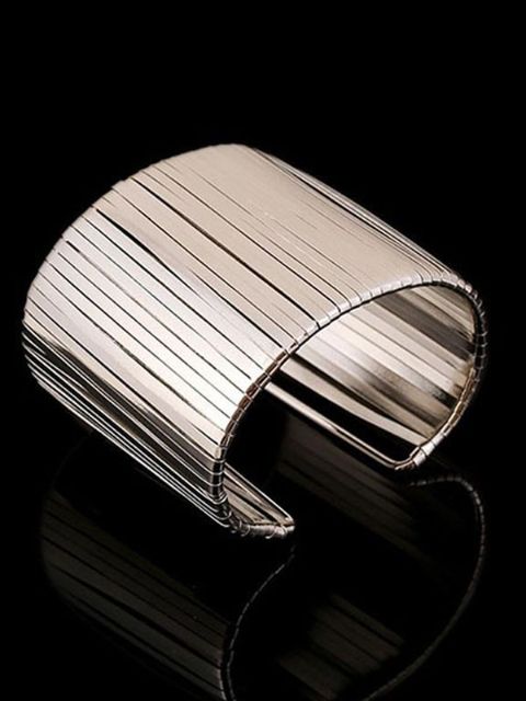 New Exaggerating Jewelry Punk Style Hammered Bunch Women's Fashion Cuff Bracelet Bangle