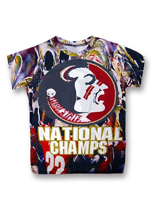 Mode chaud été cool impression 3D basket &quot;National Champs&quot; coton manches courtes sport T-shirt décontracté hauts t-shirts