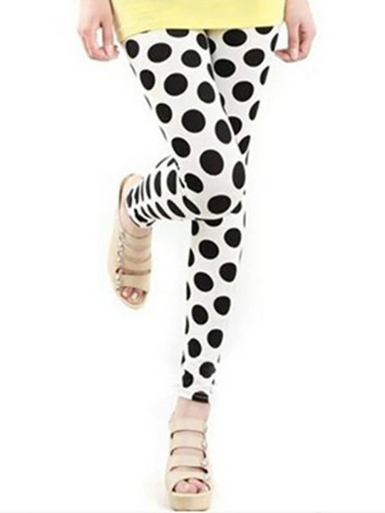 Naiset Polka Dot Big Dotted Pant -jalkahousut