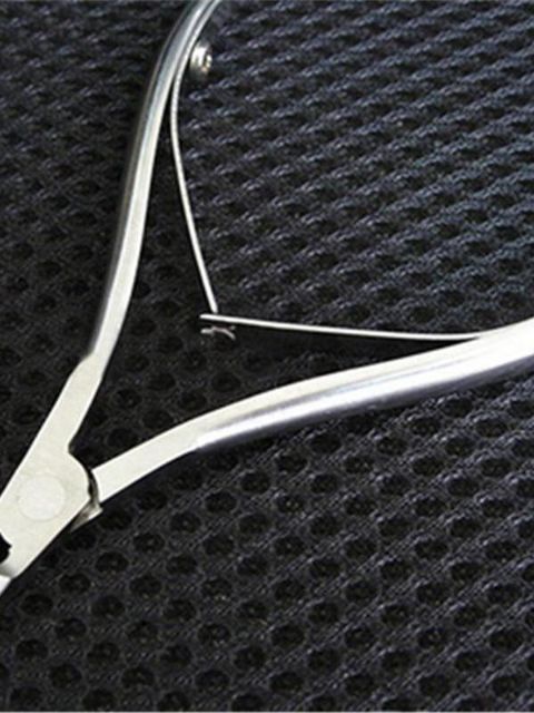 Rostfritt stål spik nagelband sked Pusher Remover Cutter Nipper Clipper Cut Set