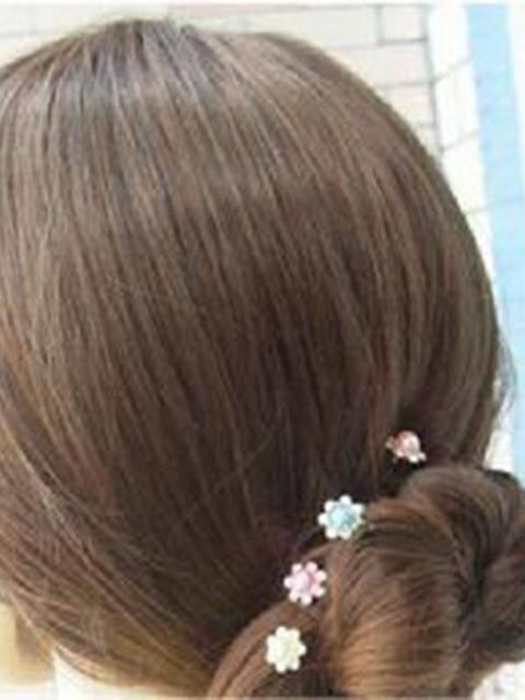 20Pcs Wedding Bridal Pearl Flower Crystal Hair Pins Clips Bridesmaid