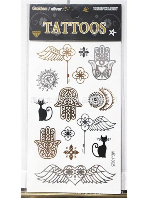 Vandtæt midlertidigt Egypten mystisk tatoveringsmærkat