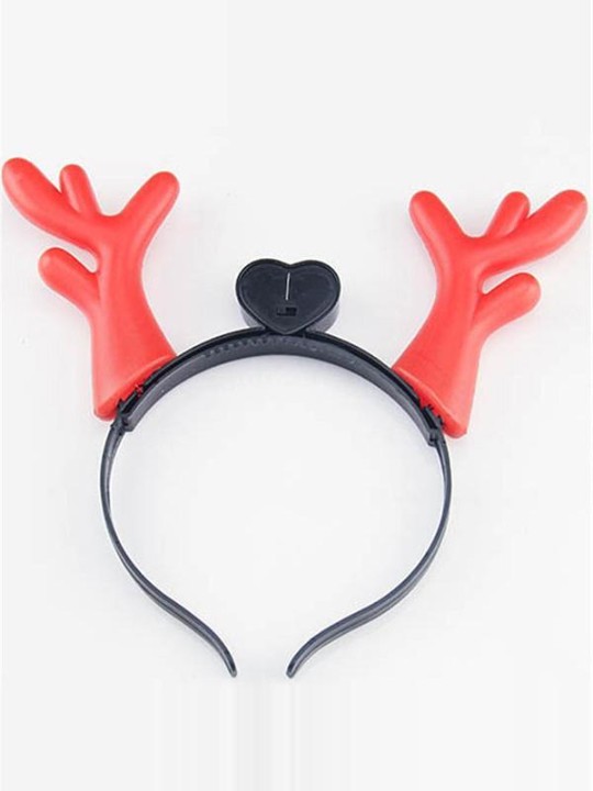 Jólagjafir Krakkaleikföng LED háraukabúnaður Flash Antlers Hárnæla höfuðband Halloween Partý leikmunir Búningaboltaskraut