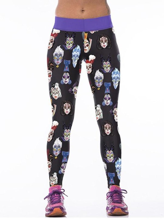 Femmes mode numérique imprimé 3D pantalons leggings minces pantalons serrés extensibles pantalons de sport