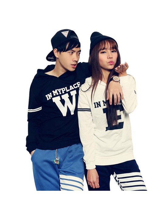 Nytt kvinnamode Japansk stil lösa tröjor Toppar Tröjor Sportrock