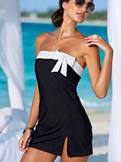 Art- und Weisefrauen-reizvolle Strand-Abdeckungs-Badebekleidungs-beiläufiges Sommer-Kleid-Bikini-Kleid
