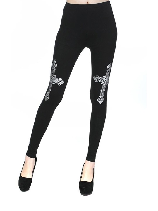 Hot Women Fashion Antiqued High Waist Stretch sexede Leggings Pencil Pants