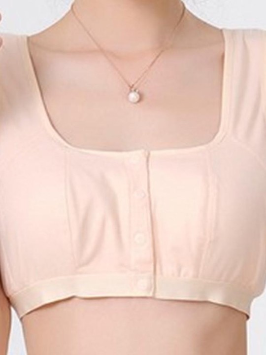 Women's Cotton Pregnant  Maternity Nursing Bra Anterior Cingulate No Rims Bra