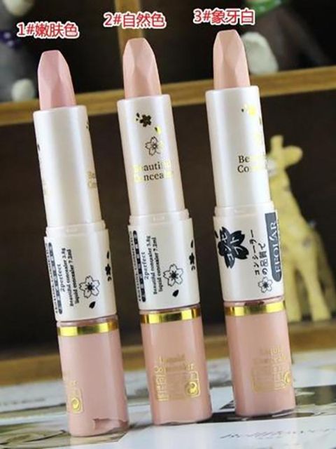 Dual-use Liquid Concealer Concealer Headed Black Eye Concealer Pen Available Acne Concealer Apply Makeup Bare Spots