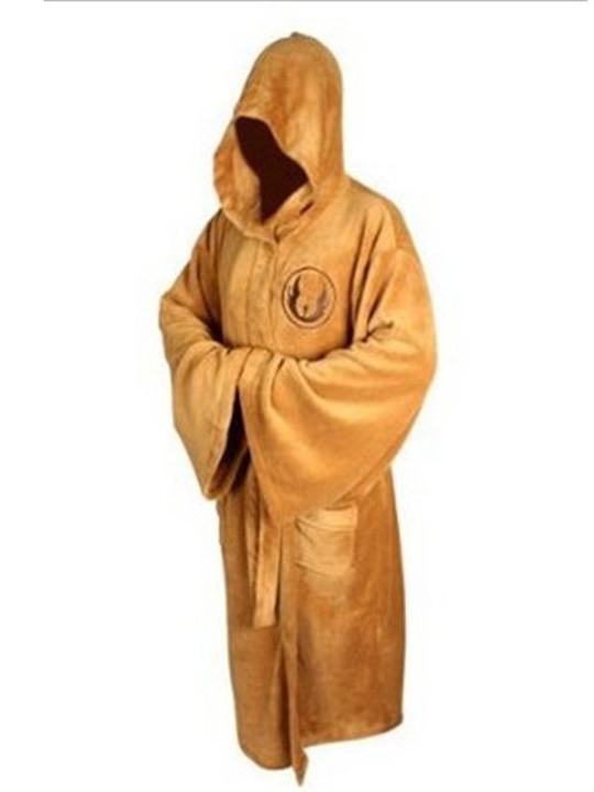 Unisex Star Wars Jedi Knight Yoda Luke Skywalker Mace Windu Galactic Empire skikkja Náttkjóll náttföt baðslopp Cosplay búningur