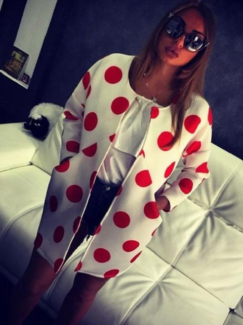 Abrigos de lana mezclada Abrigo de invierno de mujer Chaqueta de señora Blazer Outwear Outwear Chaqueta de manga larga de marca suelta