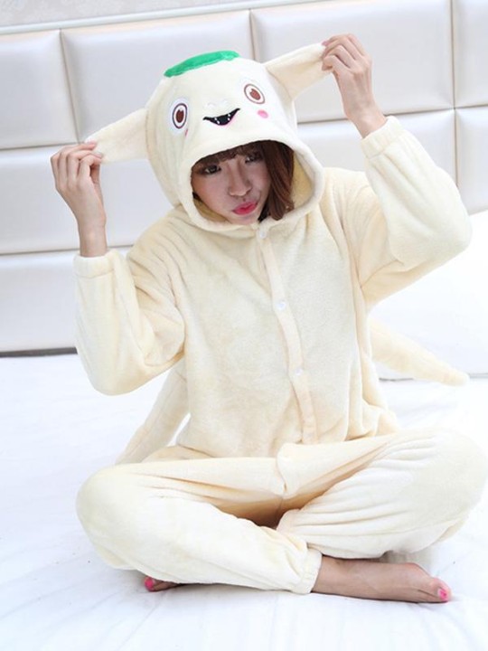 Haust Vetur All in One Flannel Anime Hu Ba Pijama Teiknimynd Teiknimynd Dinosaurs Panda Fullorðinn Unisex Homewear Sætur Dýr náttföt