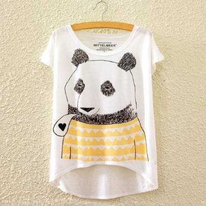 Nouveau T-shirt imprimé graphique à manches courtes pour femmes