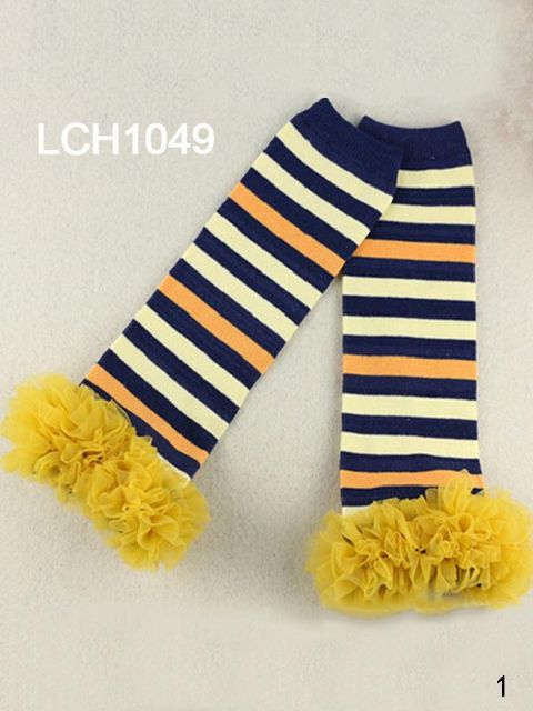 Fashionable New Children's Printing  Mesh  Lace Halloween Christmas Colorful Stocking Leg Warmers