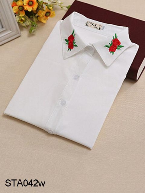 Frauen arbeiten Chiffon- Blusen beiläufige V-Ansatz Langhülse Blusen Dame Floral Printed Loose Fit Chiffon Blusen