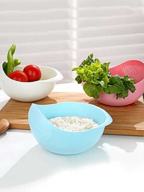 Le plus récent cuisine multifonctionnelle lavage créatif riz fruits légumes céréales outils de cuisson