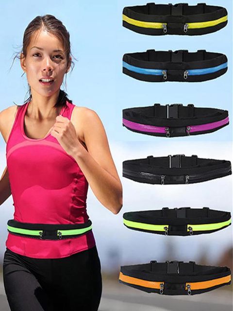 Sport Runner Zipper Bauchtasche Gürteltasche Fitness Laufgürteltasche