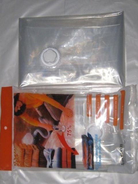 Heitt útsala! Heimilisvörur Geymslupoki Vacuum Seal Þjappað Skipuleggjari Föt Sængur frágangur Rykpoki Poki 1PC