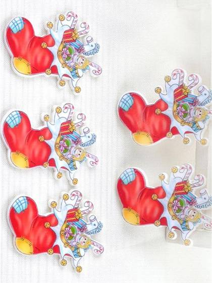 Jólaskraut Resin Jólasokkar Slide Charms DIY Aukabúnaður Fit Brooch Hengiskraut Hátíðargjöf