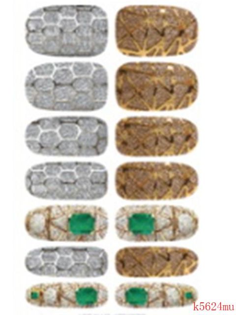 Kvinders DIY Fantasy Graffiti Negle Art Decals Negle Wraps Negle Tools Manicure