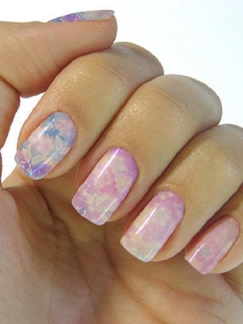 Kvinders DIY Fantasy Floral Negle Art Decals Negle Wraps Negle Tools Manicure