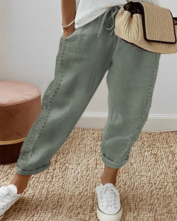 Drawstring Pant w/ One Pocket