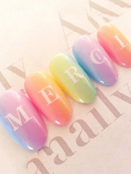 Kvinders bogstaver DIY Sticker Negle Art Decals Negle Wraps Negle Tools Manicure