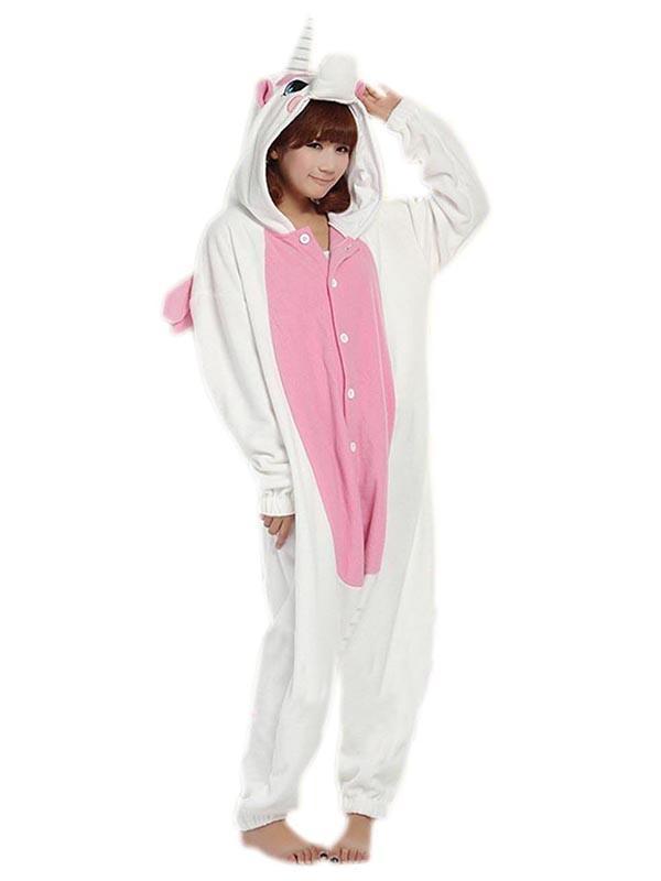 Hot Adult Mode Onesie Einhorn Kigurumi Jumpsuit Warme Pyjamas Adult Anime Cosplay Halloween Kostüm Winter Liebhaber Paare Homewear Pyjamas