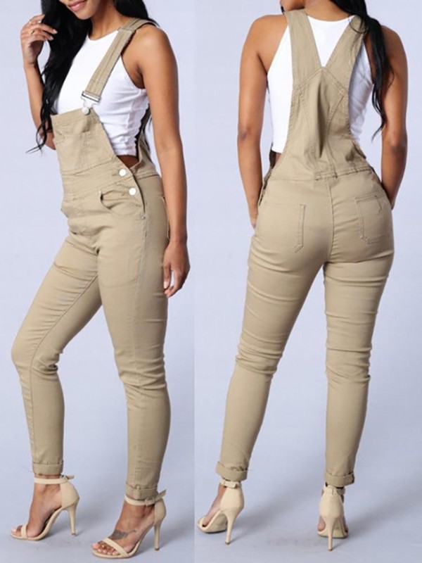 Women Fashion Cargo Overalls Skinny Jumpsuit Online. Discover hottest