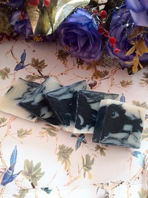 Bamboo Charcoal Handmade Soap Treatment Skin Care Natural Skin Whitening Soap